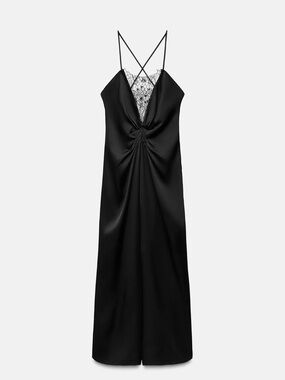 semi sheer textured dress zara Semi Sheer Textured Dress Zara